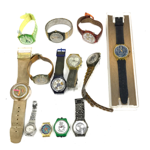 スウォッチ 腕時計 メンズ レディース 現状品 ファッション小物 計13点 セット Swatch