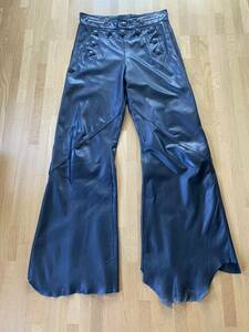 Collection-Line☆Jean-Paul GAULTIER HOMME☆レザーマリンパンツ　50　/ コレクションライン / ゴルチエ