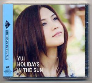 ☆YUI ユイ 「HOLIDAYS IN THE SUN」 通常盤 新品 未開封