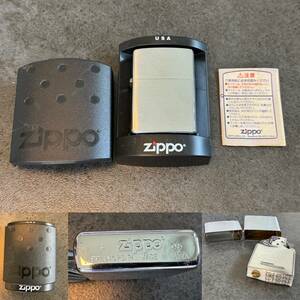 ☆未使用品☆ZIPPO ジッポー ライター☆F 05☆ケース ☆火花 ○ / 着火未確認☆