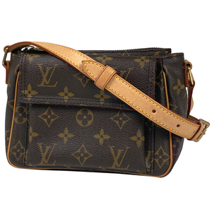 ルイ・ヴィトン Louis Vuitton ヴィバ シテ PM 斜め掛け ポシェット ショルダーバッグ モノグラム ブラウン M51165 レディース 【中古】