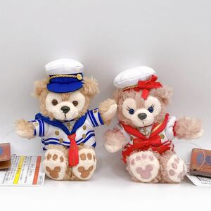 新品☆お顔厳選☆TDS 東京ディズニーシー☆ぬいぐるみストラップ ダッフィー シェリーメイ☆Journeys with Duffy セーラー