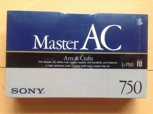 【新品】SONY Master AC L-750　βテープ