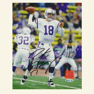 ■【Auto 8×10 Photo】Peyton Manning Autographed 8×10 Photograph UD社証明書付 □検索：ペイトン・マニング 写真