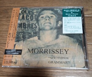 Morrissey モリッシー 新品CD「サウスポー・グラマー Southpaw Grammar」BVCP-860 初回盤 帯付き 未開封 The Smiths スミス promo 送料無料