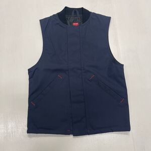 S 新品 ダックベスト RED KAP BLENDED DUCK INSULATED VEST VD22 NAVY 紺色 レッドキャップ ベスト