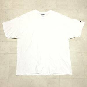 【送料360円】Champion チャンピオン 半袖Tシャツ 大きめ 特大 男性用 メンズ 3XLサイズ 4L クルーネック 古着 YE302