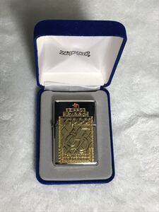 ZIPPO オイルライター ジッポー 65周年　記念モデル ANNIVERSARY ジッポー ゴールド ジッポ 喫煙具 1937レプリカ 未使用品 1997年製