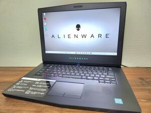 爆速ゲーミングPC☆ALIENWARE 15 R3/ Core-i7 6700HQ☆FULL HD液晶 NIVIDA GTX1060M/ Nvme SSD512GB＋HDD500GB/8GB/Wi-Fi 6/type-C/win11