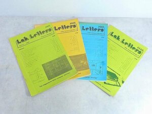 6019B03*11A▲Computer Lab/コンピューターラブ出版部・Lab Letters1980年・Volume4 Number1～4　計4冊まとめ売り・PC/パソコン