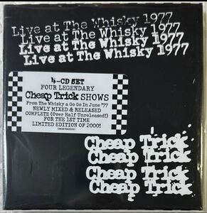 4CD-BOX！Cheap Trick / チープ・トリック / Live At The Whisky 1977