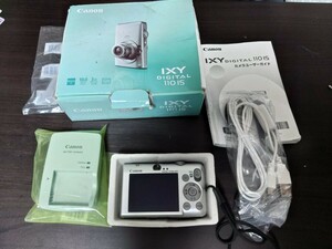 Canon IXY DIGITAL 110 IS コンパクト デジタルカメラ 美品 ジャンク 中古 デジカメ シルバー キヤノン