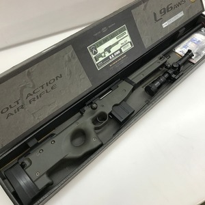 05w06219★1円~ 東京マルイ L96 AWS O.D.ストック スナイパーライフル エアーコッキング TOKYOMARUI 撃ち出し確認済み ミリタリー 中古品