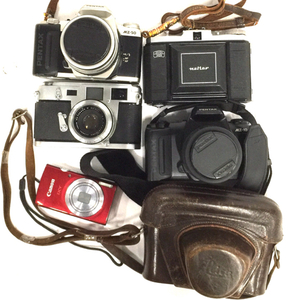 1円 PENTAX MZ-50/Canon IXY 150/ PENTAX MZ-10 等 含む フィルム デジタル カメラ まとめ セット A11925