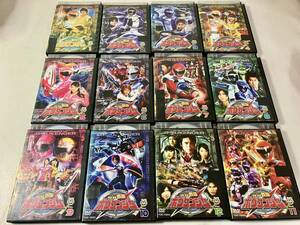 ★ 東映 戦隊シリーズ 轟轟戦隊ボウケンジャー レンタル落ち DVD 三上 真史 末永遥 齋藤ヤスカ 高橋 光臣 全12巻 現状品 1.9kg