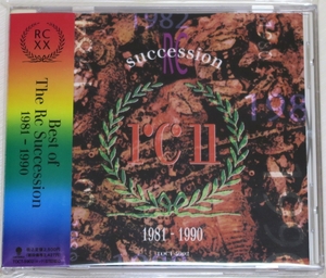 ◇ 20周年記念 ベスト・オブ THE RCサクセション BEST OF THE RC SUCCESSION 1981-1990 初回盤 応募カード付き 帯付き TOCT-5902 ◇