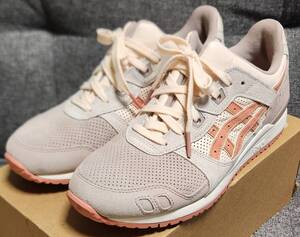 アシックス ゲルライト3 OG 25.5cm asics GEL-LYTE Ⅲ OG FAWN/SALMON