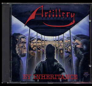 artillery by inheritance original 1990 cd thrash