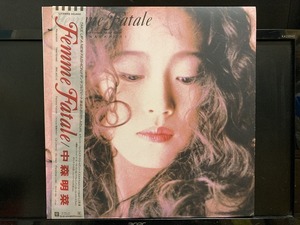 中森明菜 / ファム・ファタル　※見本盤/希少