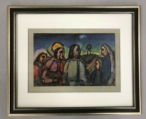 【特価】　≪　　ジョルジュ・ルオー　　≫　　エリオグラビュール【腐食銅版画】　　CHRIST ET DISCIPLES　　1947年　　GEORGES ROUAULT