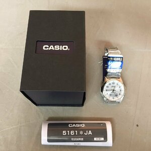 【未使用品】CASIO(カシオ) ソーラー電波時計 WVA-M630D-7AJF ワールドタイム LEDライト 5気圧防水 ※外箱付き（管理番号：063106)