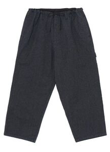 ヨウジヤマモト Blue Grey DRAWSTRING PAINTER PANTS yohji yamamoto