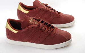 27cm アディダス タバコ 赤茶/金 M17883 ADIDAS TOBACCO オリジナルス スエード 復刻 