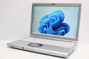 1円スタート ノートパソコン Windows11 WPS office搭載 Panasonic レッツノート CF-SV7 DVDマルチ 第8世代 Core i5 SSD256GB メモリ8GB