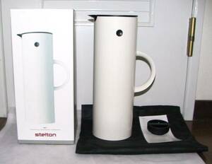 新品　stelton　ステルトン　バキュームジャグ　classic　１L 　白/ホワイト　デンマーク製　未使用品