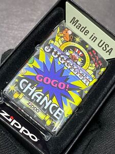 zippo ジャグラー フルカラー 5面加工 ブラック 希少モデル 2022年製 GO GO CHANCE JUGGLER ケース 保証書付き