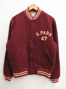 GLORY PARK THE FLAT HEAD グローリーパーク フラットヘッド ウールスタジャン　美品