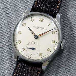 【希少モデル／可動品】IWC Cal.83 1943年製 ボーイズサイズ アラビアダイヤル ヴィンテージ時計 アンティークウォッチ 手巻き 