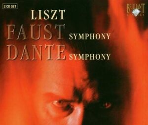 リスト:ファウスト交響曲、ダンテ交響曲(2枚組) Liszt 　輸入盤CD