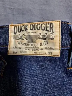 年末特価 DUCK DIGGER W32 L33 ストレートデニム