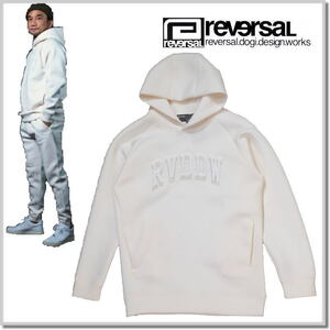 リバーサル reversal rvddw DRY SWEAT HOODIE rv24aw801-WHITE-XL ドライ パーカー