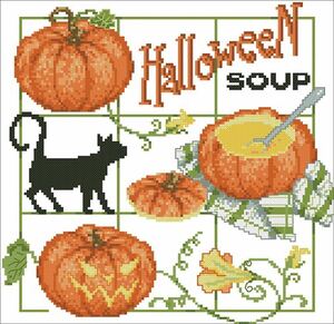 14CT クロスステッチキット 刺繍キット 【ハロウィンA】HALLOWEEN