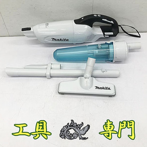 Q5004 ◆0530_7凹　送料無料！【美品】18V充電クリーナー マキタ CL281FDZCW 充電工具