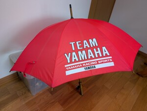 【純正】【未使用】チームヤマハ YAMAHA RACING SPORTS アンブレラ 長傘 晴雨兼用