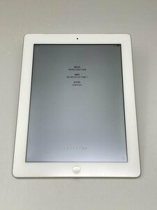 U641【動作確認済・制限○　白ロム】 iPad 第4世代 32GB softbank ホワイト