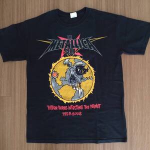 METALLICA ファンクラブ2008 Tシャツ 古着 Mサイズ メタリカ