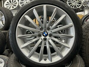 ☆冬用 ガリ傷無し 美品☆BMW 5シリーズ G30 G31 純正 ブリヂストン ブリザック VRX2 245/40-19 スタッドレスタイヤ付き