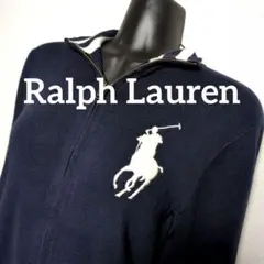 di29 Ralph Lauren ニット ビッグロゴ レディースMサイズ