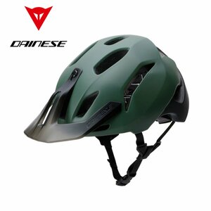 新品未使用 自転車用ヘルメット ダイネーゼ DAINESE LINEA 03 サイクリング マウンテン MTB 軽量 グリーン×ブラック S-Mサイズ