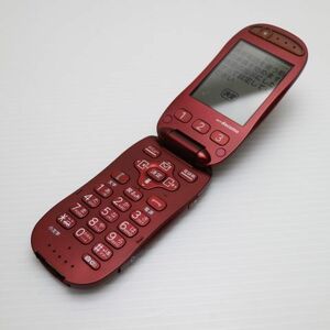 美品 F-07A レッド 即日発送 DoCoMo ガラケー FUJITSU Fー07A 本体 白ロム あすつく 土日祝発送OK