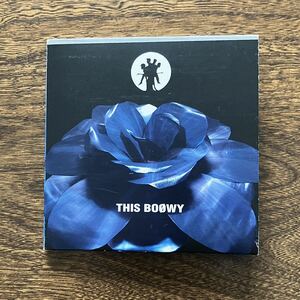 24-7【CD】 BOOWY ボウイ THIS BOOWY 初回盤 紙ジャケット仕様 ベストアルバム 中古品