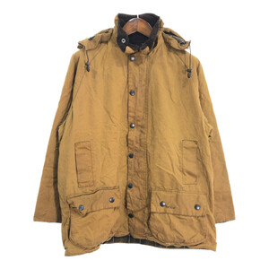 00年代 Barbour バブアー Moorland ムアランド オイルドジャケット ブラウン (メンズ 44) 中古 古着 R3682