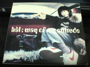 hal　CD「Way of my attitude」初回盤●