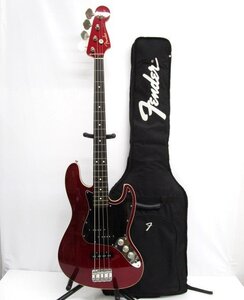 [即日発送] Fender Japan フェンダー Aerodyne Jazz Bass ジャズベース AJB/OCR オールドキャンディアップルレッド 純正ケース付き 323