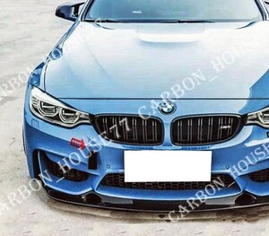 ★BMW F80 M3 F82 F83 M4 フロント リップ スポイラー FRP製 未塗裝 M型 2014-2020☆.