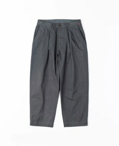 ANACHRONORM アナクロノーム STANDARD TUCK WIDE TROUSERS 32サイズ Charcoal 定価28,600 wtaps challenger wackomaria bluco neighborhood